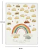 Gästebuch Taufe personalisiert Holztafel Regenbogen braun Produktbild-Vorschau 2