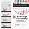 4 Monatskalender 2027 Block 33x96 cm Zitate Franklin Kafka Produktbild-Vorschau 5