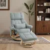 M MCombo Relaxsessel mit Hocker, 360° Drehbarer Produktbild-Vorschau 2