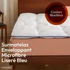CASABEL Surmatelas Enveloppant en Microfibre Moelleuse, Voir les images du produit 2