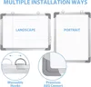 Arcobis Magnetic Whiteboard Small, Mini A3 40 x 30 cm Produktbild-Vorschau 3