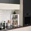 HOMIDEA ROHO Gewürzregal Küchenregal mit 3 Ablagen aus Holz Produktbild-Vorschau 3