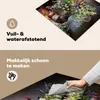 KitchenYeah© Herdabdeckplatte Blumen - Tisch - Stilleben - Produktbild-Vorschau 2