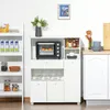 HOMCOM Meuble de micro-onde armoire cuisine meuble de Voir les images du produit 2