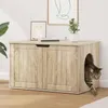 vidaXL Maison pour chats Sonoma 85 x 55 x 50,5 cm Bois Voir les images du produit 2