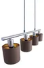 Pendelleuchte - 4er Pendelleuchte "MARON" L: 72,4cm, Produktbild-Vorschau 2
