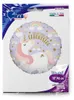 18"/Ø46cm Folienballon "Alles Gute zum Geburtstag Einhorn" Produktbild-Vorschau 2
