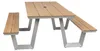 Picknicktisch Coffee Bay | Champagner | Aluminium & Tecon Produktbild-Vorschau 1