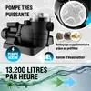 MONZANA® Filtro Acqua per Piscina SF110K 13.200L/h Fino a Anteprima dell’immagine prodotto 2