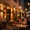 Solar Partylichterkette 10m LED USB Solar Garten Produktbild-Vorschau 2