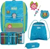 Scout sac d'école Basic Genius Set 4 pièces Water Lily bleu Voir les images du produit 1