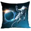 An astronaut floating in space with a planet and nebula in the background. Náhled obrázku produktu
