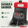 ONBEST Gartenhäcksler Elektro | 2800W mit Stopfer | bis 4,4 Produktbild-Vorschau 10