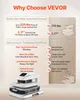 A graphic comparing VEVOR heat presses to other heat presses, highlighting features and benefits. Náhľad obrázku produktu