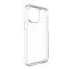 A clear, transparent phone case is shown against a white background. Anteprima dell’immagine prodotto