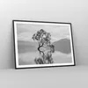 Gerahmtes Poster - Schwarzer Rahmen - Baum Symmetrie See - Produktbild-Vorschau 8