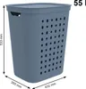 Rotho Jona Wasmand 55L Horizon Blauw Náhľad obrázku produktu 3