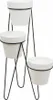 Blumenständer, Dreifaches Blumenbeet Modern Metall, Loft, Produktbild-Vorschau 4