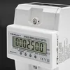 Contatore di consumo energetico su guida DIN Qoltec | Anteprima dell’immagine prodotto 4