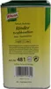 Knorr® Rinder Kraftbouillon Brühe 1,0 kg Anteprima dell’immagine prodotto 3