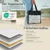7-Lagen-Aufbau Lunova Gewichtsdecke Tierwelt – mit praktischer Tragetasche
 Produktbild-Vorschau