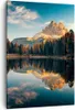 Bild auf Leinwand - Leinwandbild - Einteilig - Spiegelung Produktbild-Vorschau 1