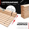 stabilster Rollrost Lattenrost Bettgröße 140x220cm 0 - Produktbild-Vorschau 6