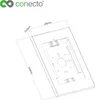 conecto Wandhalterung für Tablet, abschließbares Produktbild-Vorschau 4