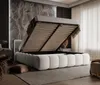 Polsterbett mit Bettkasten MILANO / Lambi 6 Braun / Produktbild-Vorschau 2