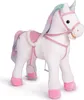 Pink Papaya Stehpferd zum draufsitzen | 60cm Spielpferd zum Produktbild-Vorschau 1