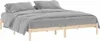 vidaXL Letto in legno massiccio senza materasso 193x203 cm Anteprima dell’immagine prodotto 1