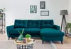 MIUFORM Lars Velours - Ecksofa mit Bettfunktion und Produktbild-Vorschau 2