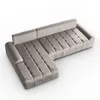 A sectional sofa is shown from a high angle on a white background. Produktbild-Vorschau