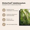 KitchenYeah© Herdabdeckplatte Licht im Wald , 80x52cm, Produktbild-Vorschau 6