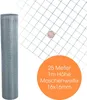 Volierendraht 4-Eck Maschendraht 1,0 x 25m 16x16 mm Produktbild-Vorschau 1