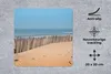 MuchoWow® Mauspad Mousepad Strand - Meer - Pfähle 20x20 cm Produktbild-Vorschau 2
