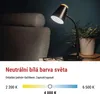 LED stolní lampa TARA, černá Náhled obrázku produktu