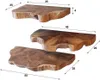 LEVEN Lifestyle Wandregal 3´er Set NATUR Regal natürliche Produktbild-Vorschau 3