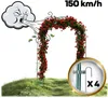 Plonos PL-990, pergola da giardino ad arco, 240 cm, verde Anteprima dell’immagine prodotto 11