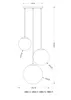 Globo Lighting VARUS Hängeleuchte Metall goldfarben, 3xE27, Produktbild-Vorschau 9
