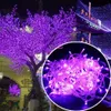 ​10M 100 LED Lichterkette Lila 8 Lichtmodi Party Garten Produktbild-Vorschau 2