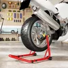 HOMCOM Stojan na motocykel (predný/zadný) Montážny stojan Náhľad obrázku produktu 8