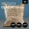 LUMALAND Sitzsack Classic XXL Cord 380 L - 140 x 180 cm - Produktbild-Vorschau 2