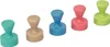 MAUL Magnet Kegel 10 Stück 1,5 kg Kunststoff Neodym Ø 1.2 x Produktbild-Vorschau 1