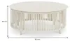 Outdoor Sofa Set KULO 4-teilig, weiß/beige – Lounge-Set aus Produktbild-Vorschau 8