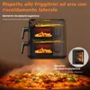 XXL 10L Friggitrice ad Aria Doppio Cestello 2700W, Anteprima dell’immagine prodotto 7