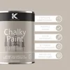 Kenzopaints Chalky Paint Kreidefarbe Möbelfarbe Möbellack Produktbild-Vorschau 5