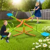 4-Sitzer-Kinderwippe mit 360°-Drehfunktion – Freistehende Produktbild-Vorschau 5