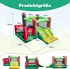 Aufblasbare Hüpfburg mit Rutsche und Bällebad, 356 x 330 x Produktbild-Vorschau 2