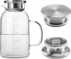 Intirilife Karaffe mit Filter in KLAR – 1,8l Krug aus Produktbild-Vorschau 2